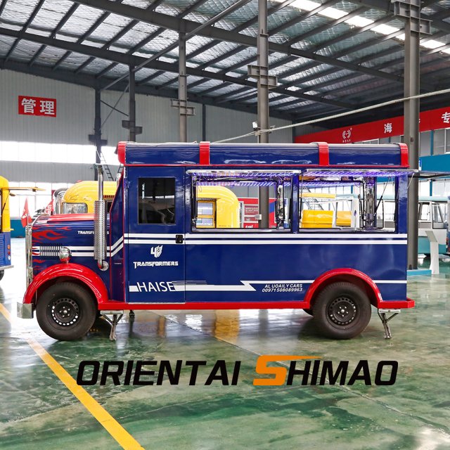 Concession Mobile Battery Moto Food Beverage Truck