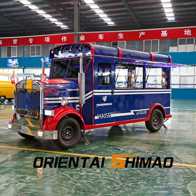 Concession Mobile Battery Moto Food Beverage Truck
