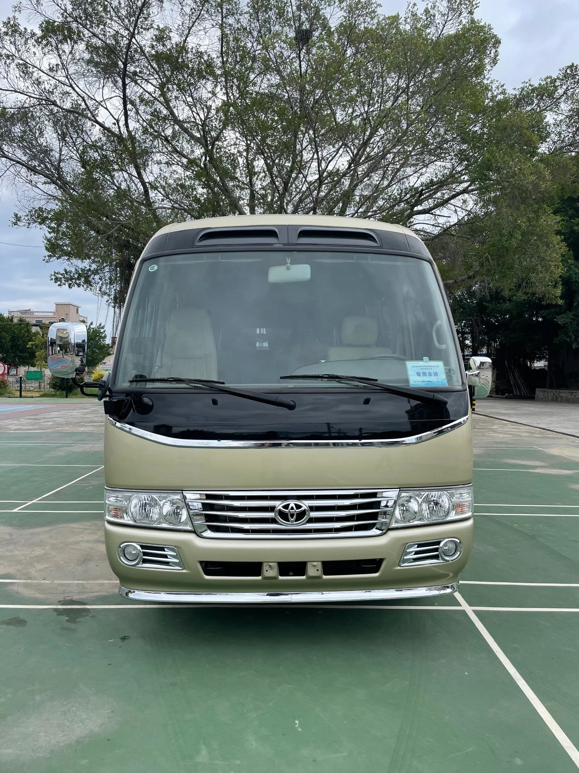 Best Selling Used Toyota Coaster Bus 30-Seater Diesel Manual Left Hand Drive with Euro 3 Emission Standard Coasters for Sale
