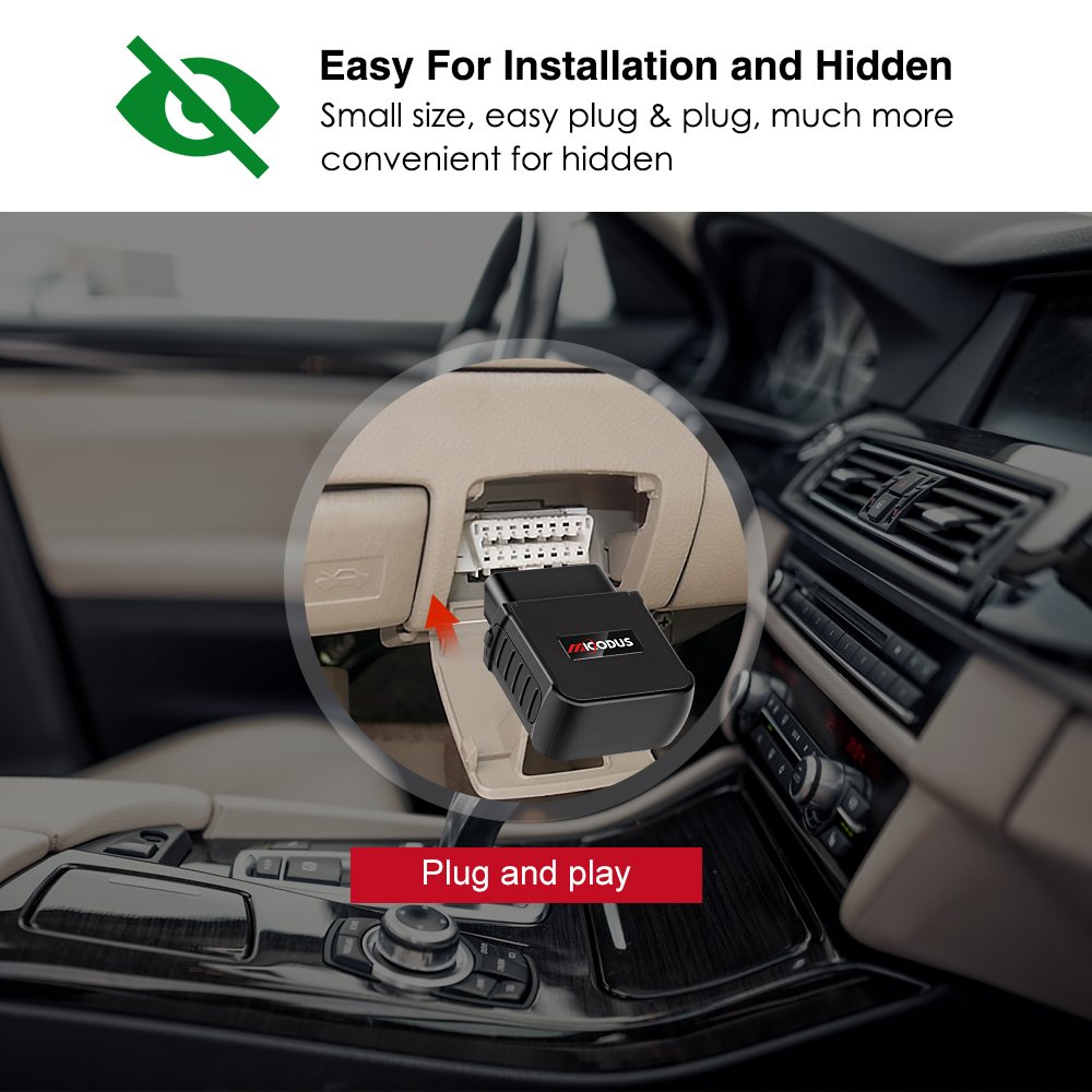 Plug and Play Engine Immobilizer MV55G CAN Bus Diagnostic Vehicle Obd2 Gps Tracking Device 4G Mini Spy Wireless Gps Tracker Obd