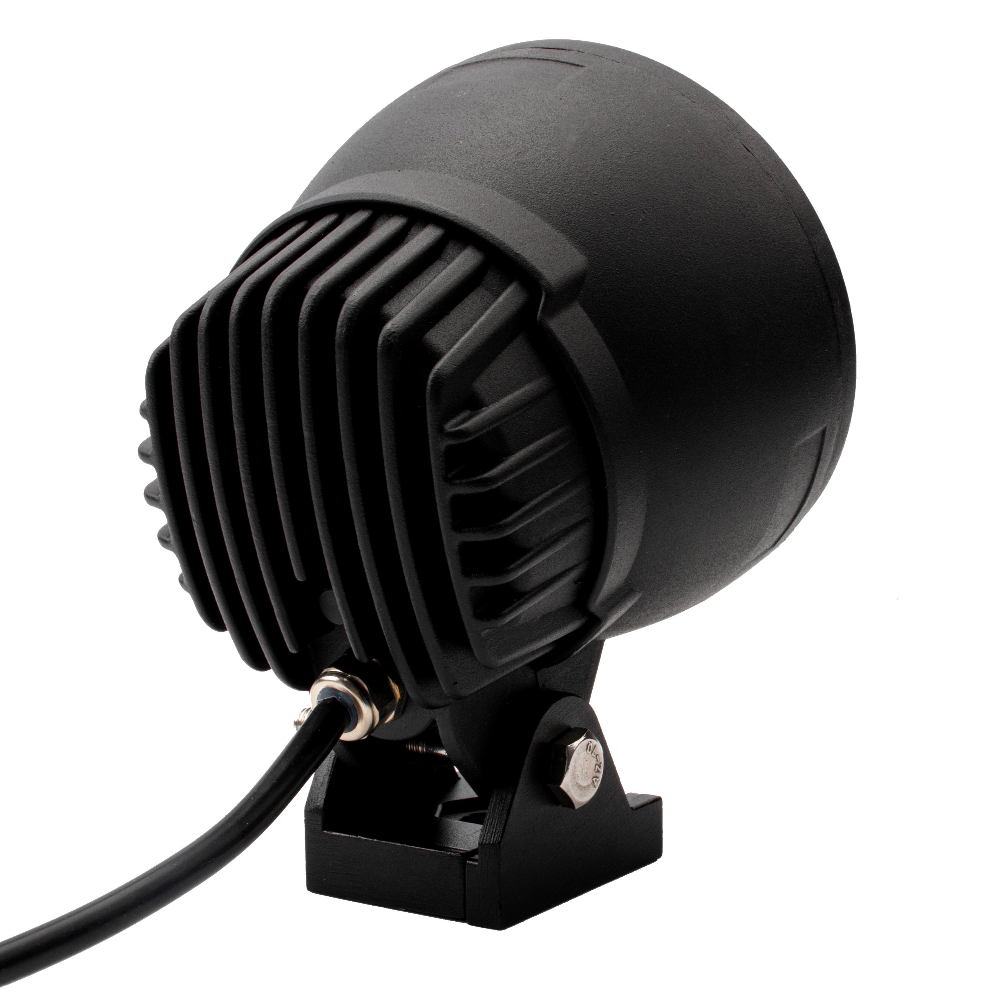 Round Auto LED Auxiliary Light 4 Inch Offroad Working Lamps Cannon 25W LED Pods Spotlight for Motorcycles Truck 4x4 4wd