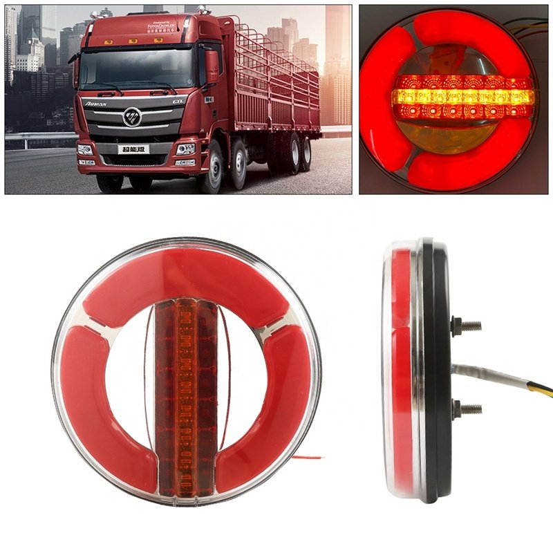 12V 24V Led Lighting Accessories Car Signal Multifunction Combination Lorry Truck Trailer Tail Lights