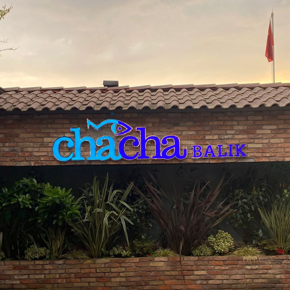 Outdoor Promotional Decorative Bright Luminous Characters Acrylic Remless Channel LED Board Lighted Letters Sign