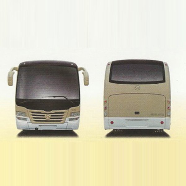 6m Front ISUZU Engine Diesel Toyota Coaster Transit Mini Bus Made in China Huang Hai Minibus School City Bus for Sale
