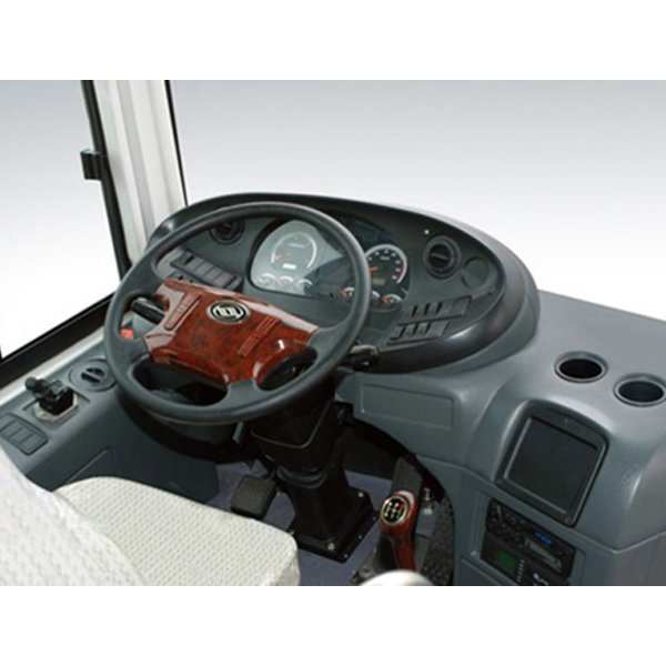 6m Front ISUZU Engine Diesel Toyota Coaster Transit Mini Bus Made in China Huang Hai Minibus School City Bus for Sale