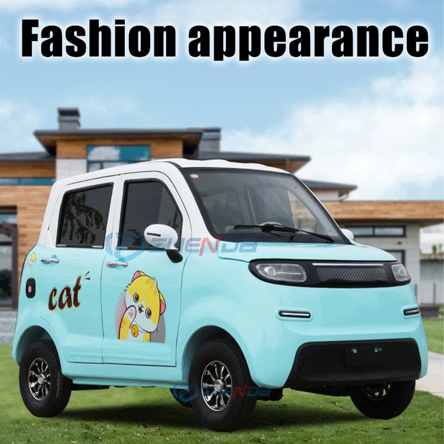 Small Cute and Stylish Women's Electric 4-wheel Scooter
