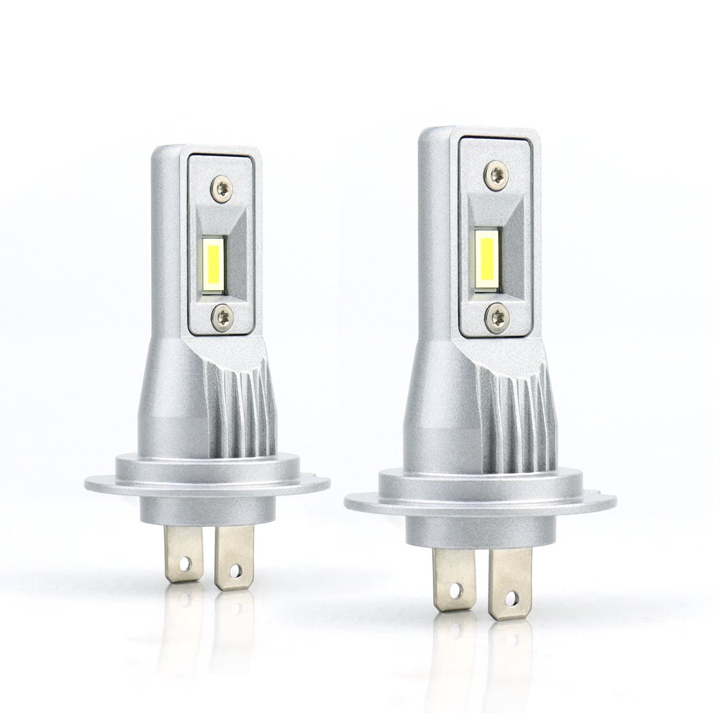 Amazing 4000LM LED Headlight Bulbs H7 With Halogen Bulb Size Plug and Play to Replace H7 Halogen Lamp for Car Headlight 6000K