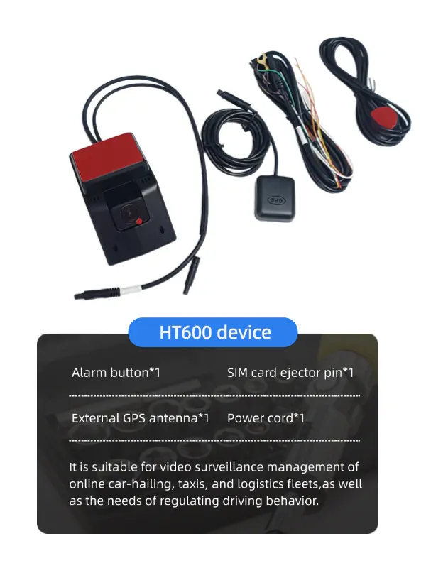 South America Hot Sale 4K 3-Channel GPS Tracker Dash Cam 5G WiFi GPS Receiver with Glonass Positioning Mode for PC View