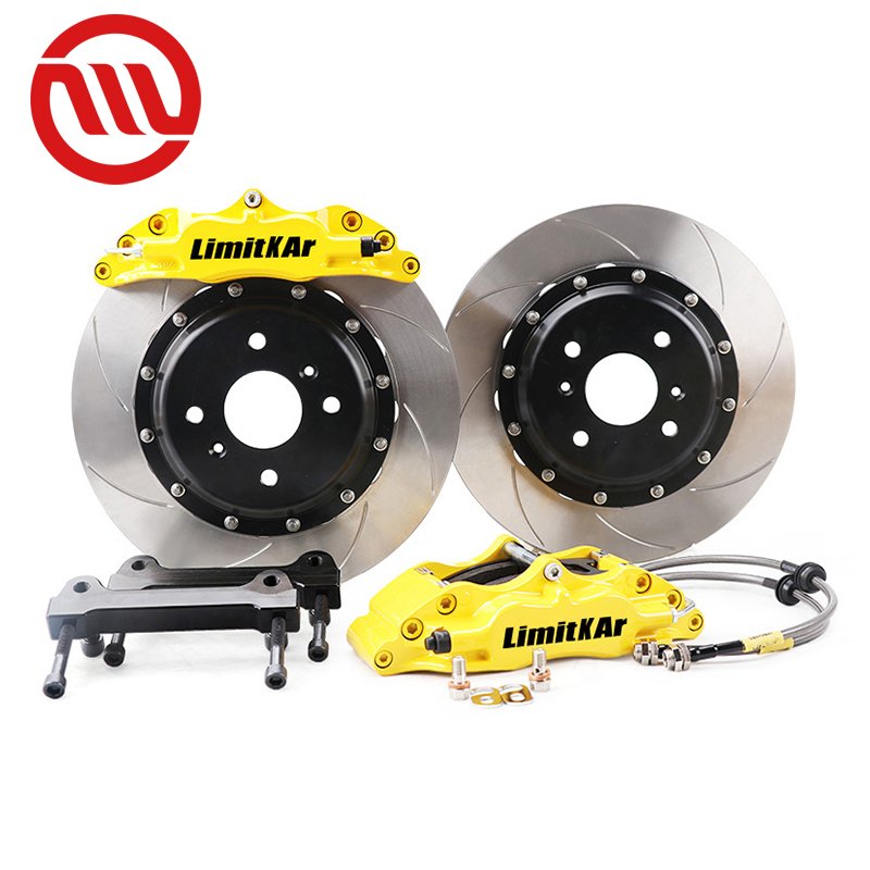 High Performance Big Auto Brake Caliper 5200 4 Pot Disc Rotors Kit for Toyota 86 HILUX COROLLA Innova LAND CRUISER Camry VIOS