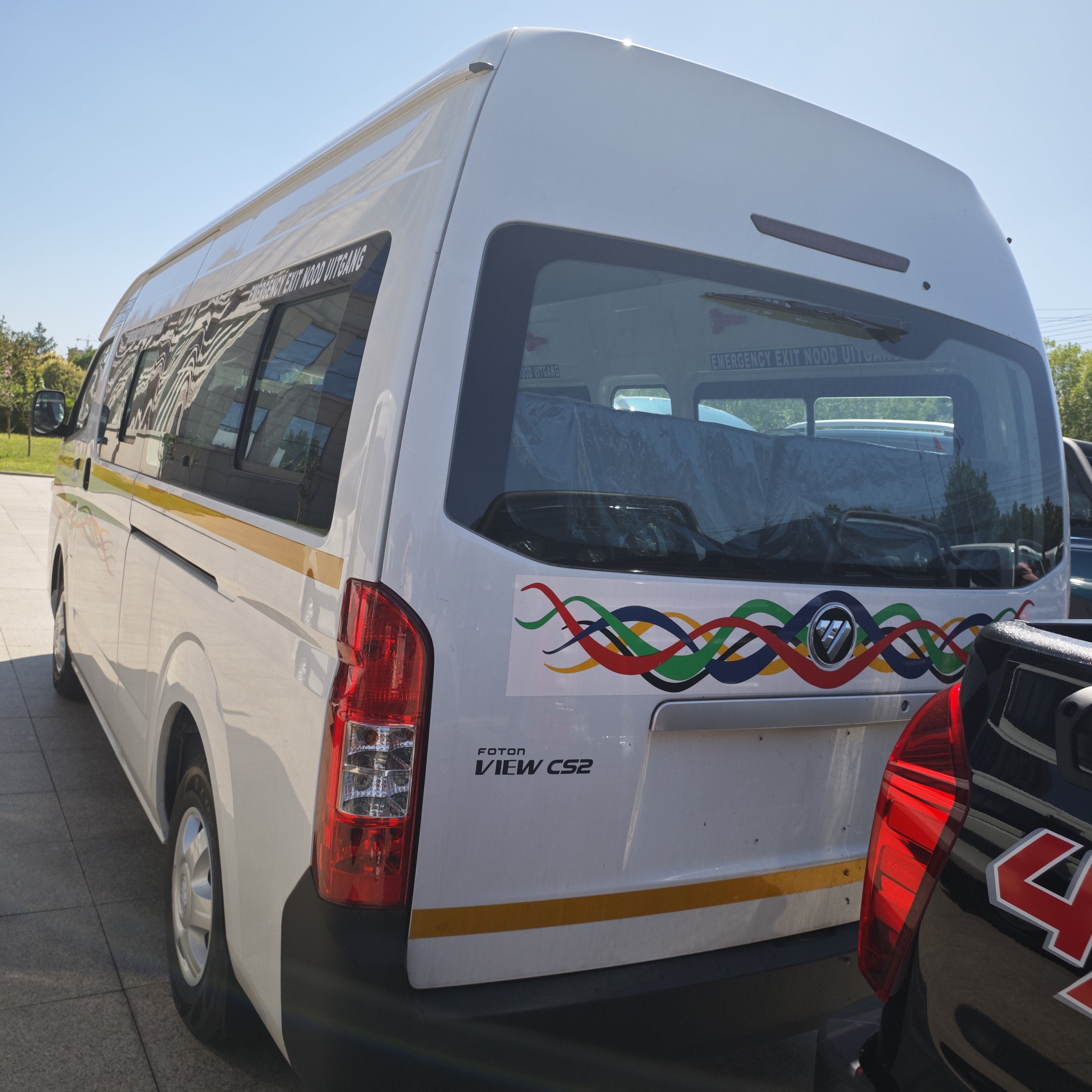 Foton Mini Bus 15 Seater 17 Seater City Bus Diesel Cummins Engine High Roof Mini Bus