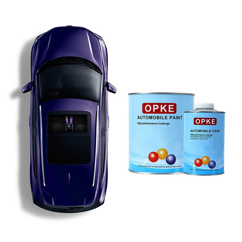 Mirror Effect Car Paint Car Body Filler Motorcycle Bus Wholesale Automotive Clear Coat Refinish Spraying Paint