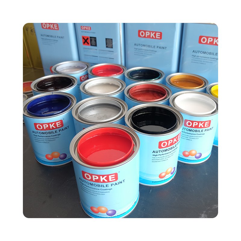 Mirror Effect Car Paint Car Body Filler Motorcycle Bus Wholesale Automotive Clear Coat Refinish Spraying Paint
