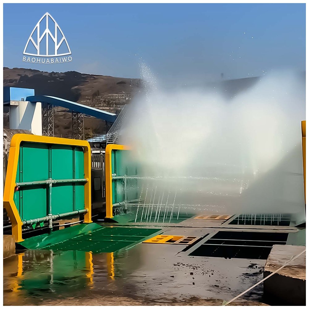 Automatic Non-contact Bus Automatic Induction Car Washing Machine Cleaning System Truck Wheel Automatic Washing Turbine