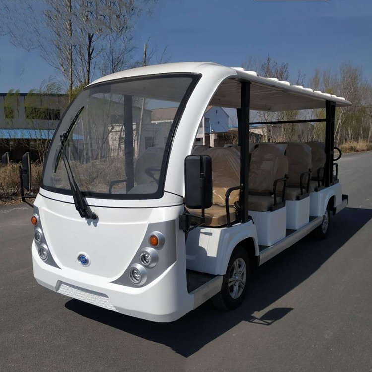 Hot Sale Tourist Electric Shuttle Bus 14seats Passenger Bus Electric Cars Sightseeing Bus for Sale