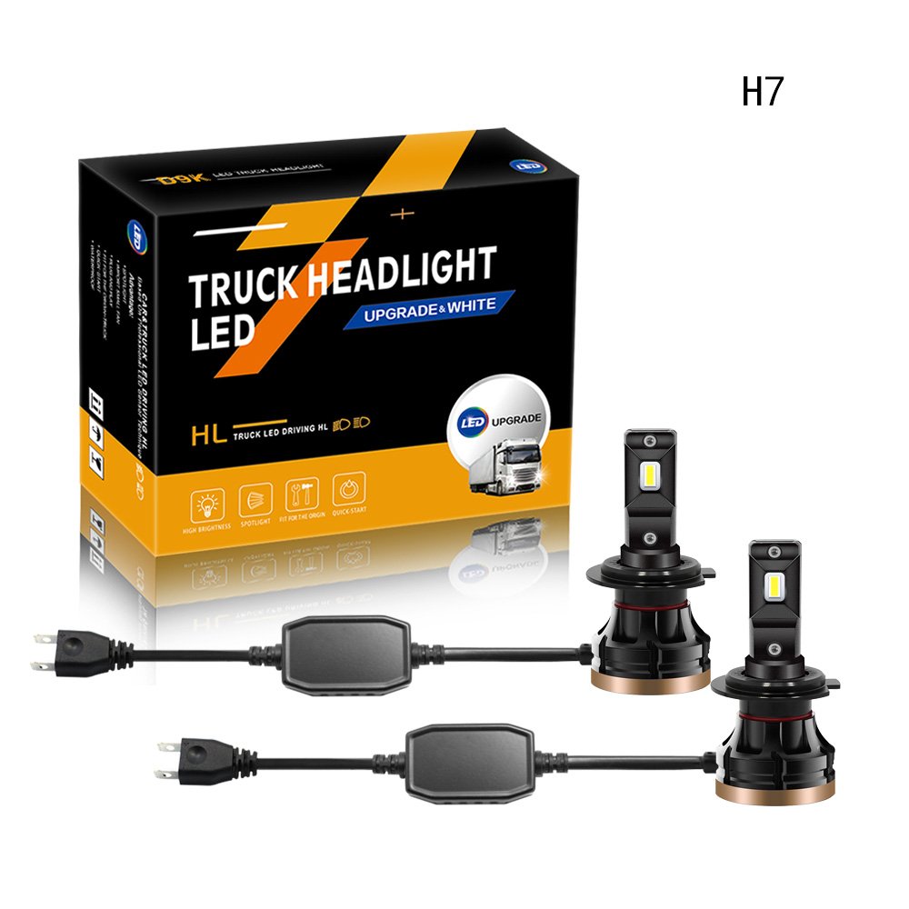 Auto Lighting System H7 Led Headlight Bulb H7 Truck Headlamp Led Lighting for Vehicle Cars Led Head Lights
