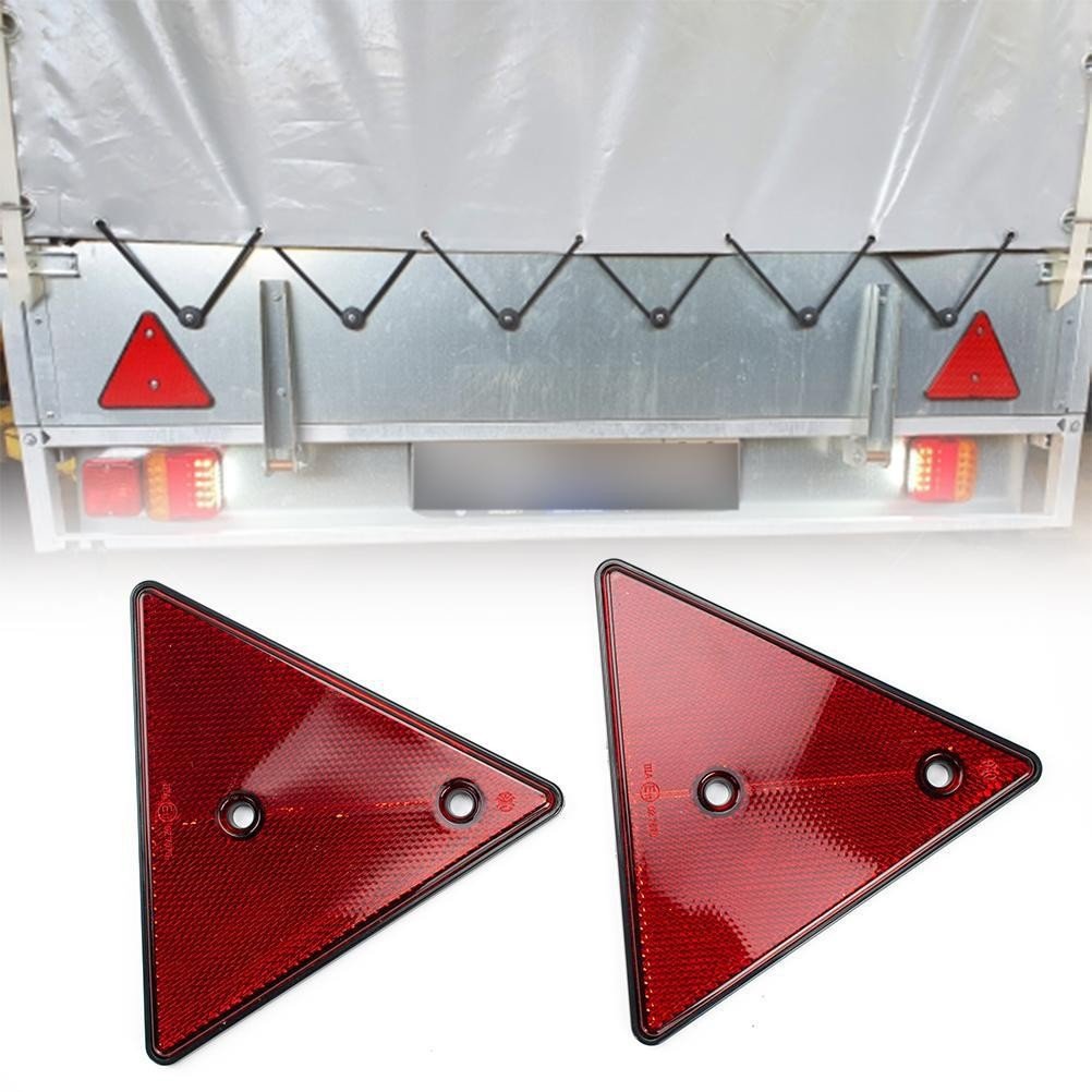 Red Triangle E11 Reflective Light for Europe and America Truck Trailer Rear Stop Light