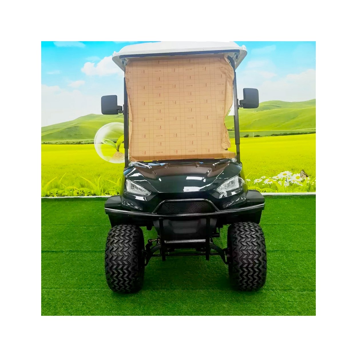 Kepler Brand New Design Factory 2+2 Seat Sightseeing Bus Club Cart Electric Golf Buggy Hunting Car with CE DOT