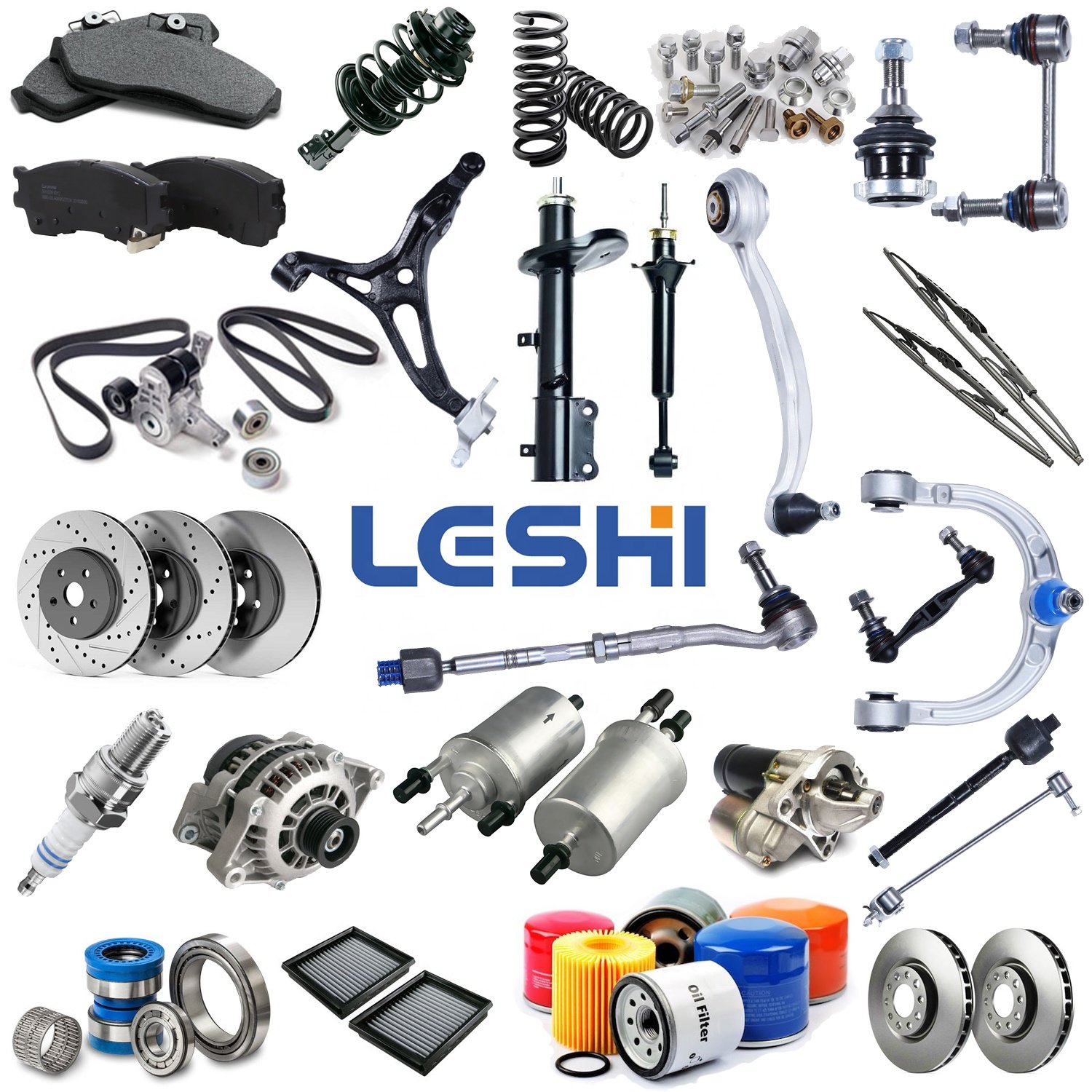 LESHI Chassis Accessories Front Suspension Control Arm Kit for Ford