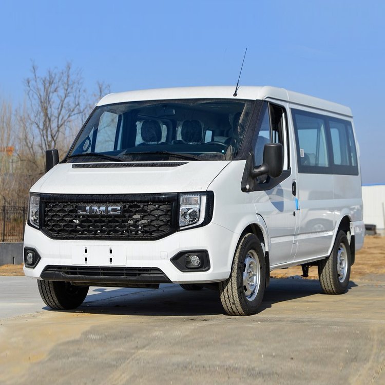 JMC Fushun 2023 Automatic Transmission 2.0T Mini Van High Roof Transport 3-17 Seats Vehicle Bus