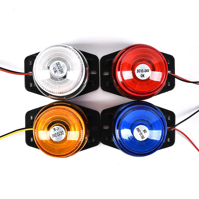 Car Lighting Additional 12V24VLED White Yellow Red Blue Magnetic Working Light School Bus Rescue Car Strobe Warning Light