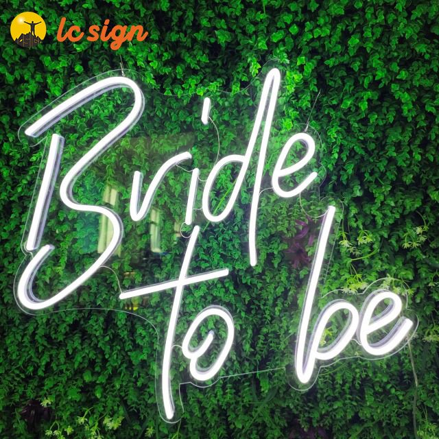 Drop Shipping No MOQ Bride to Be Neon Sign Custom for Wedding Neon Light Sign Decor