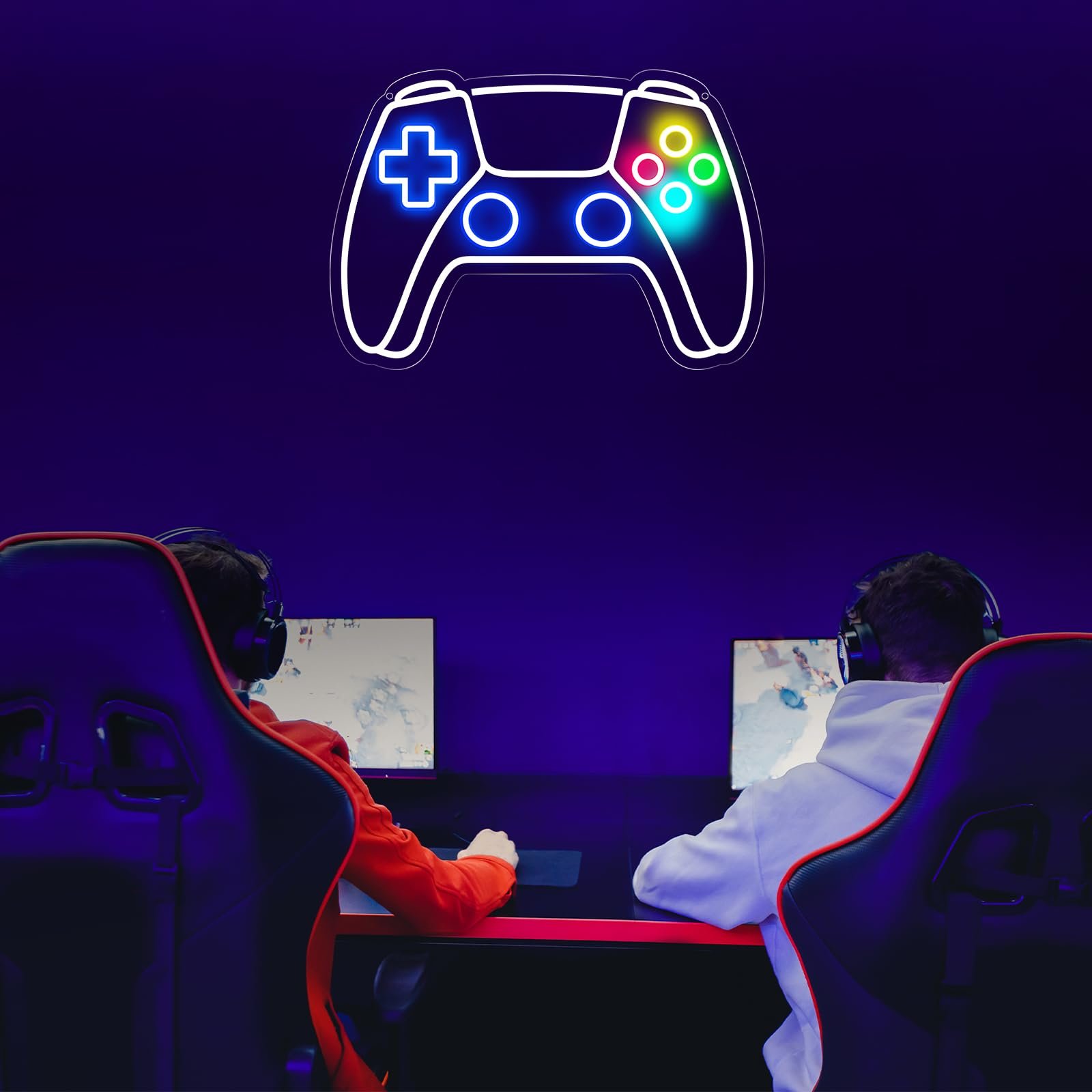 Gamer Neon Sign Gaming Neon Sign for Boys Room Decor Neon Gaming Sign for Gaming Wall Decor