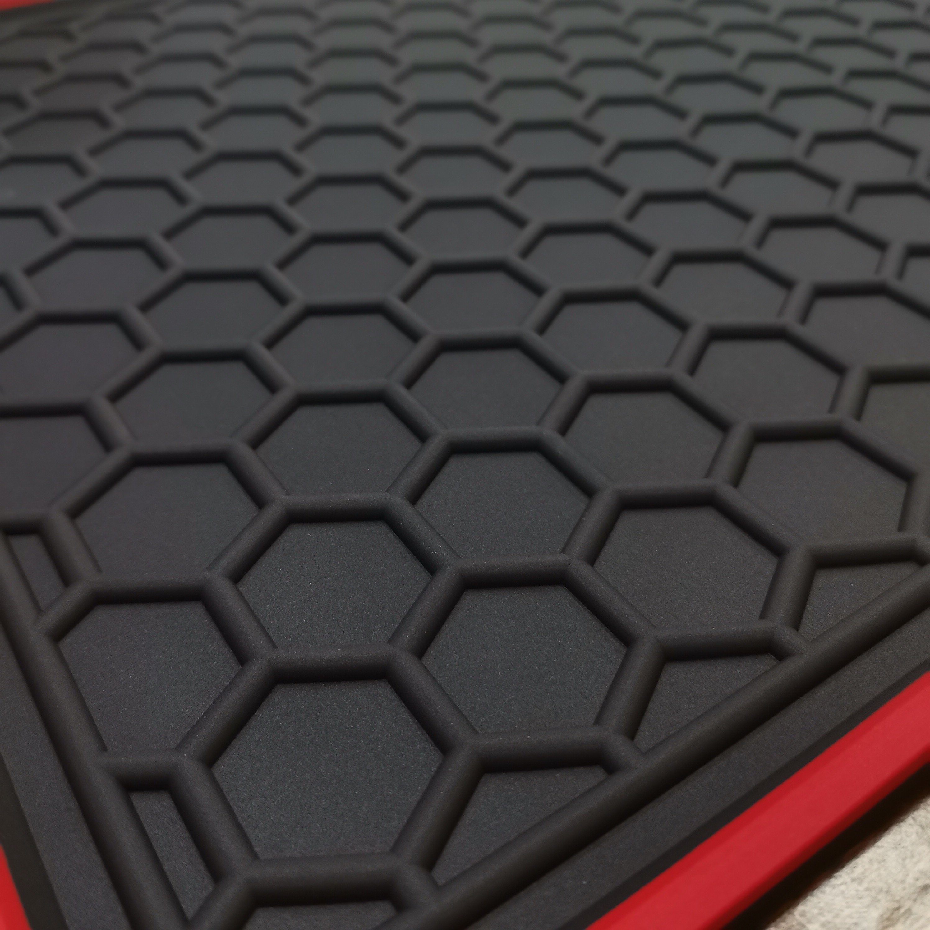 Car Truck Front Rubber Floor Mats Heavy Duty Truck Floor Mats for Mitsubishi Delica L300
