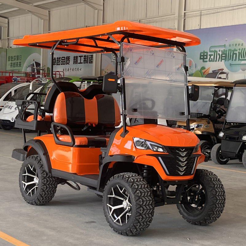 Best Selling Promotional Various Good Quality Electric Golf Cart 2+2 Seater Club Golf Cart