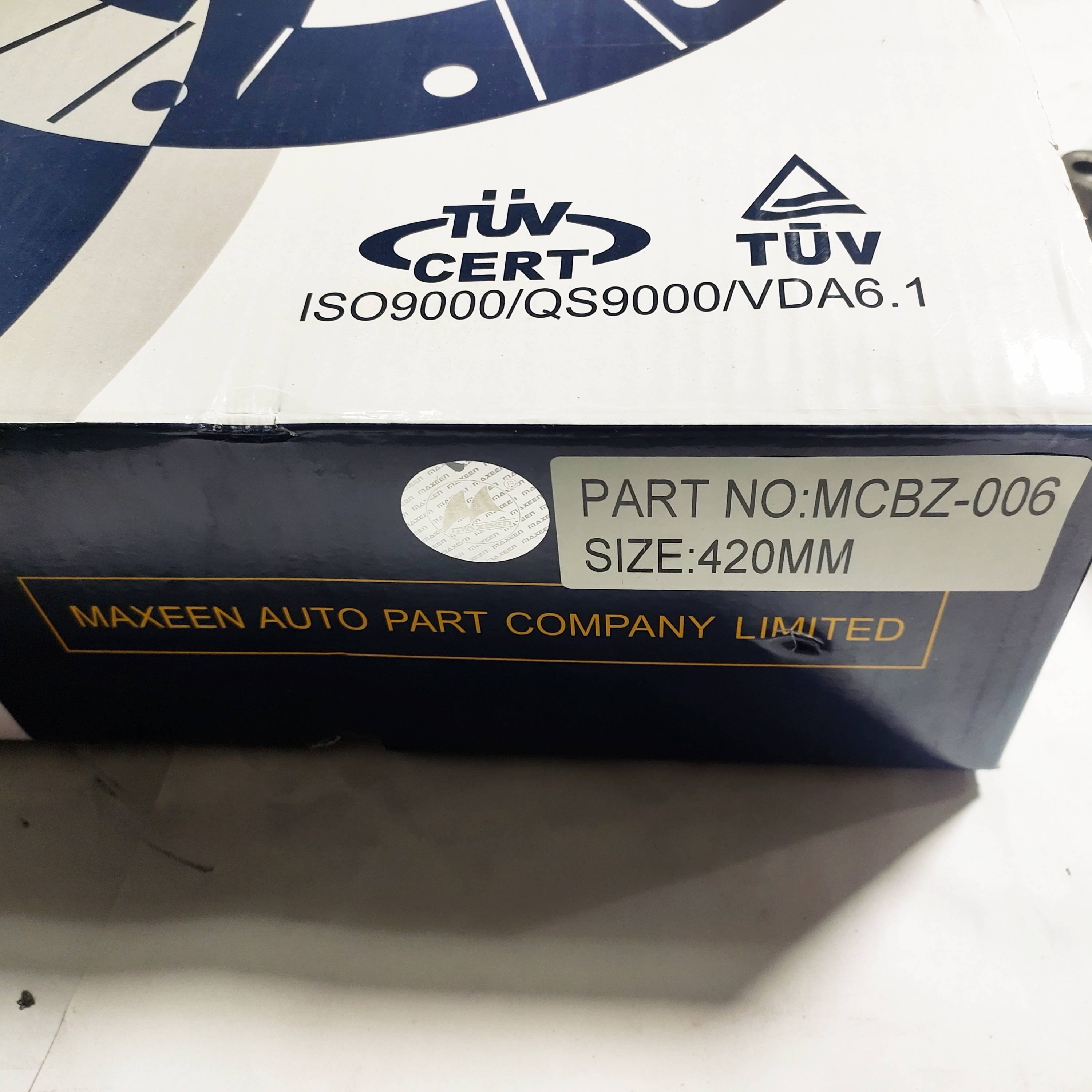Clutch Cover Assembly 1882 301 239 Size 420mm Suitable for MERCEDES-BENZ, NEOPLAN, MAN with Maxeen No. MCBZ-006