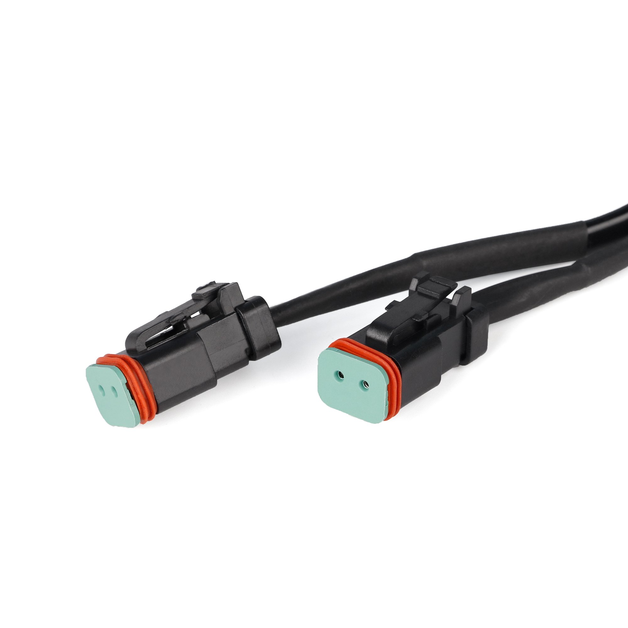 3-Meter 12V Output DT Connector Work Lights Wiring Harness Kit