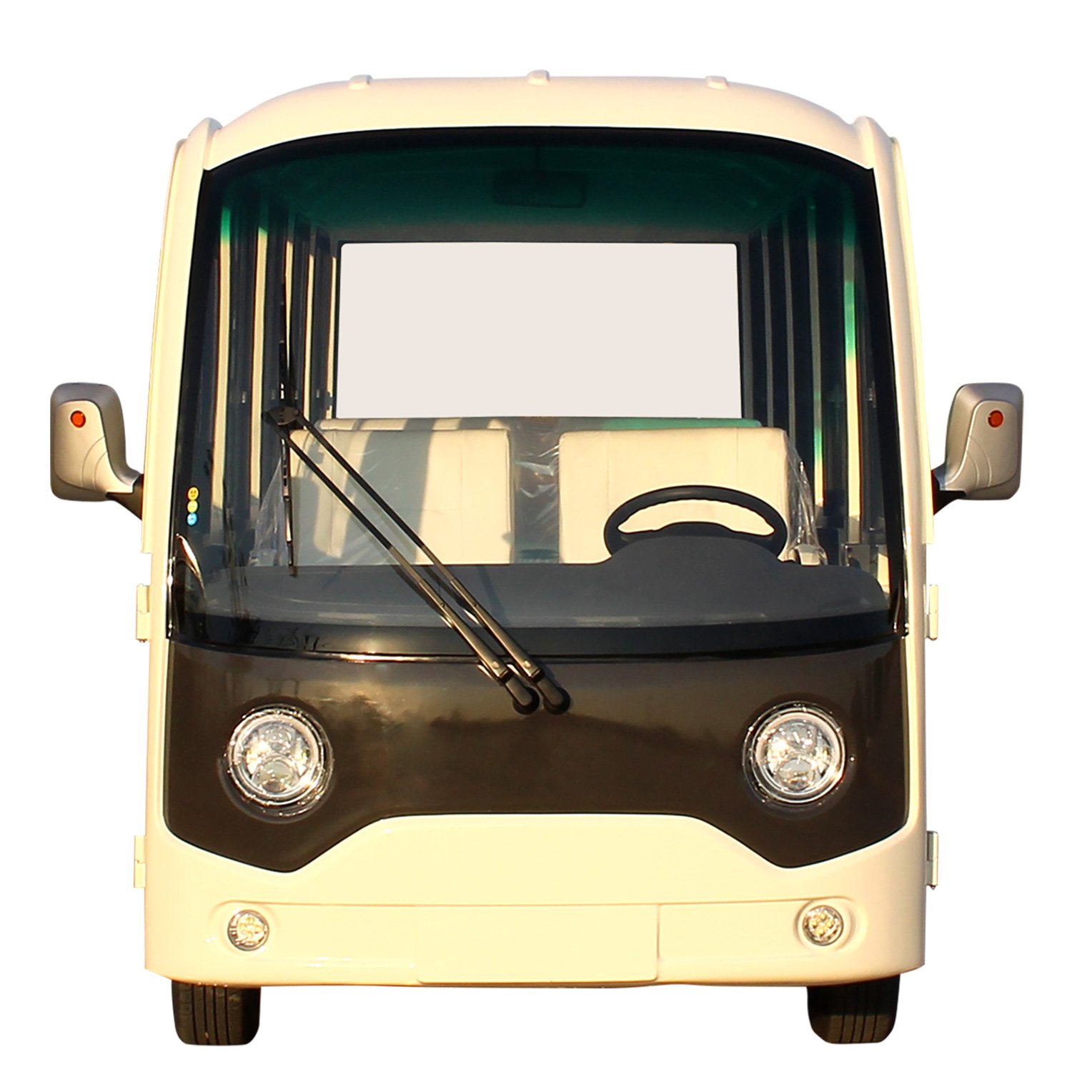 17 Passage L117D-Fb Electric Sightseeing Bus Golf Wholesale Battery Passenger Electric Small Car Mini Car