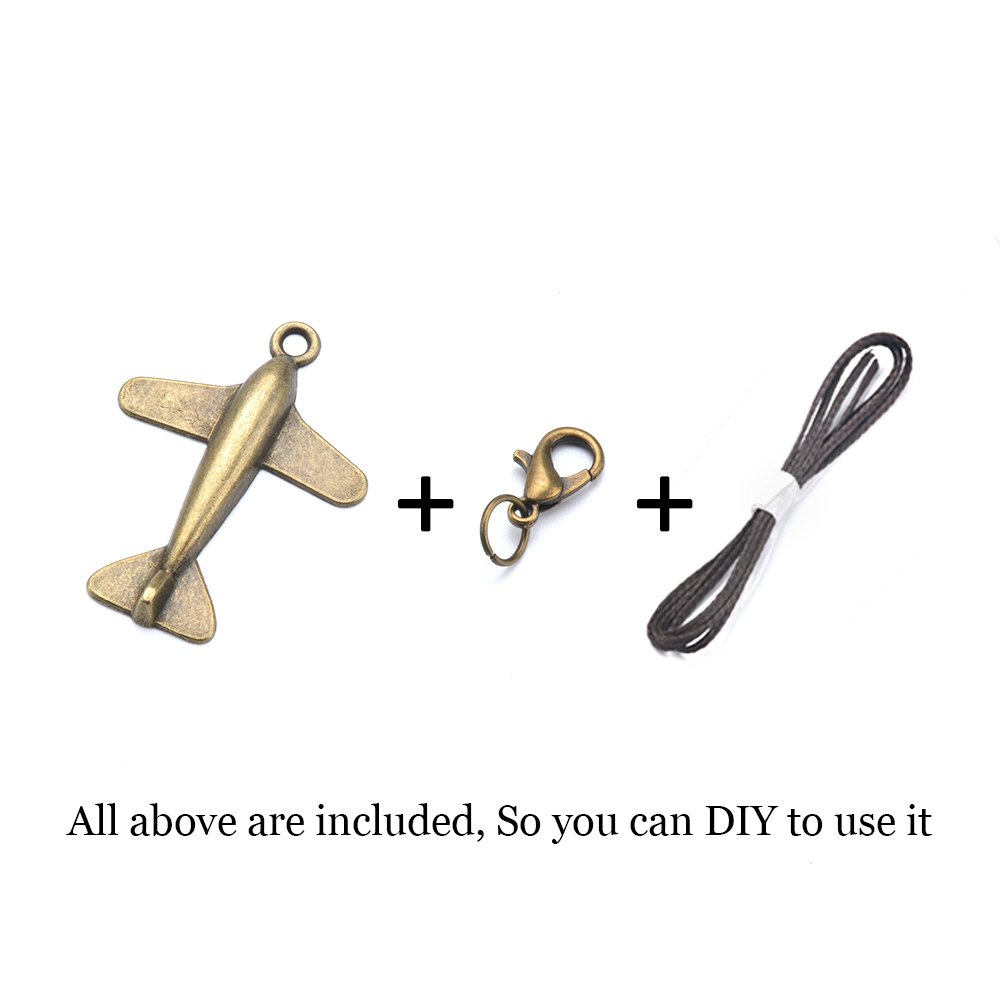 AIGUONIU Notebook Accessory Metal Charm Vintage Creative Hanging Drop Pendant Bookmark Decoration Diary Journal Office Supplies