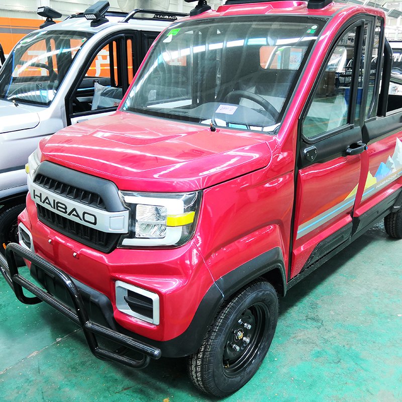 Hot Selling in China Auto Small Single Cabin Ev Electric Pickup Truck with Delivery Box