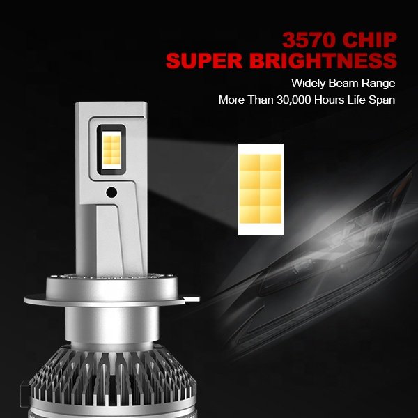 Daylead High Lumen Auto Lighting System Car Headlamp Auto LED Headlight Bulbs