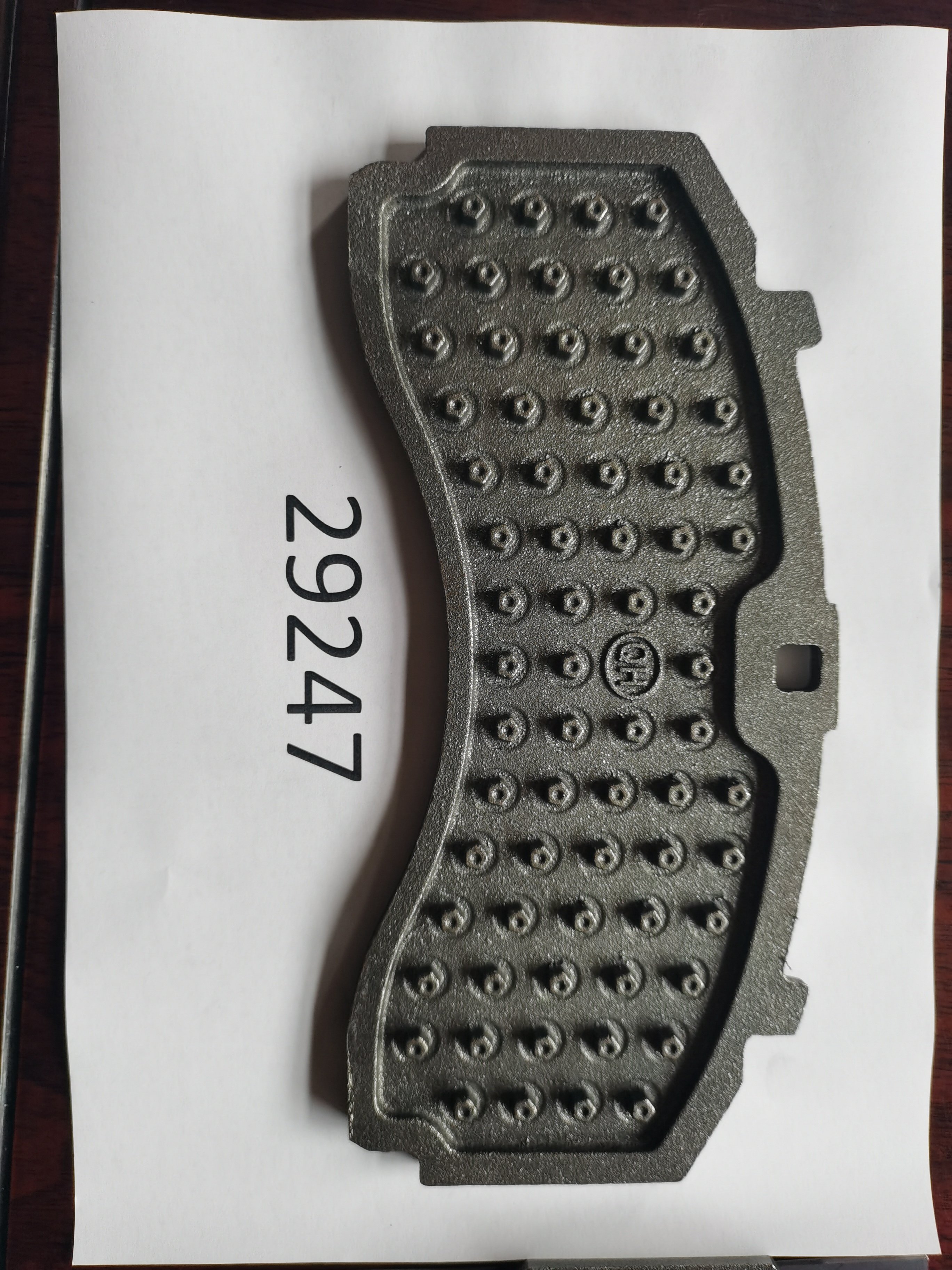 29247 High Quality Durable Dual Action Polisher Rear Brakes Backing Plate for Truck