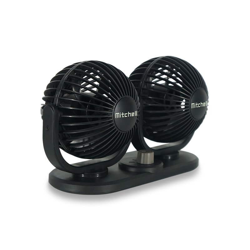 Hot Sales Rotatable Adjustable Car SUV Truck Fan Universal Electric 4 Inch 12V Car Interior Accessories Cooling Fan