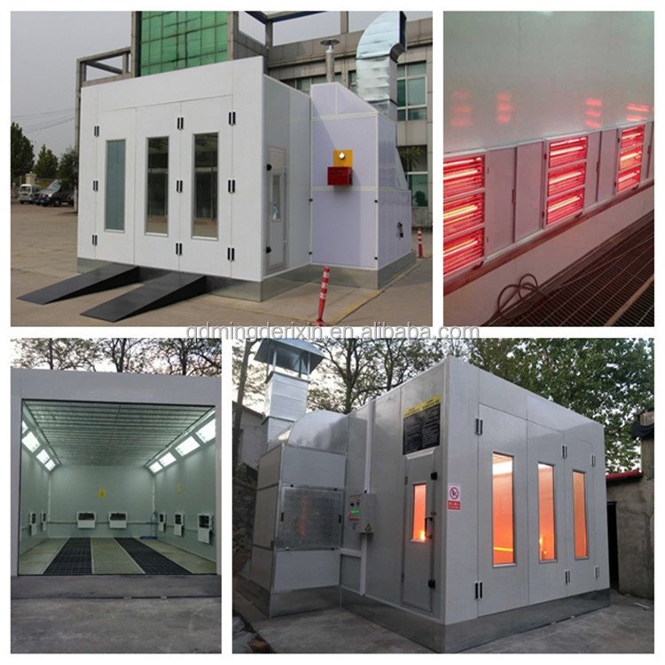 Customized Automatic Car Spray Booth Car Baking Room Car Painting Oven IE/Diesel/gas Heating Spray Room with CE