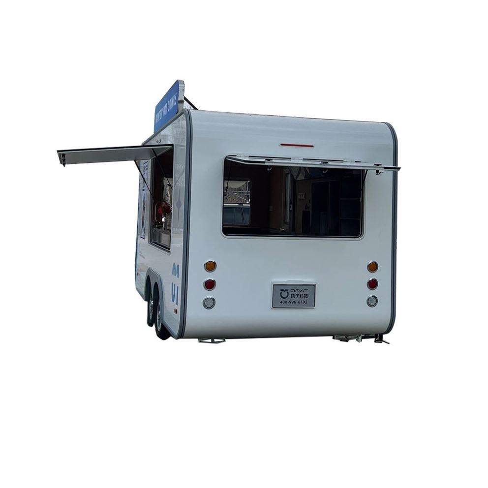 American Standerd Us Mobile Food Consession Trailers Food Cart Mobile BBQ Food Truck With Kitchen