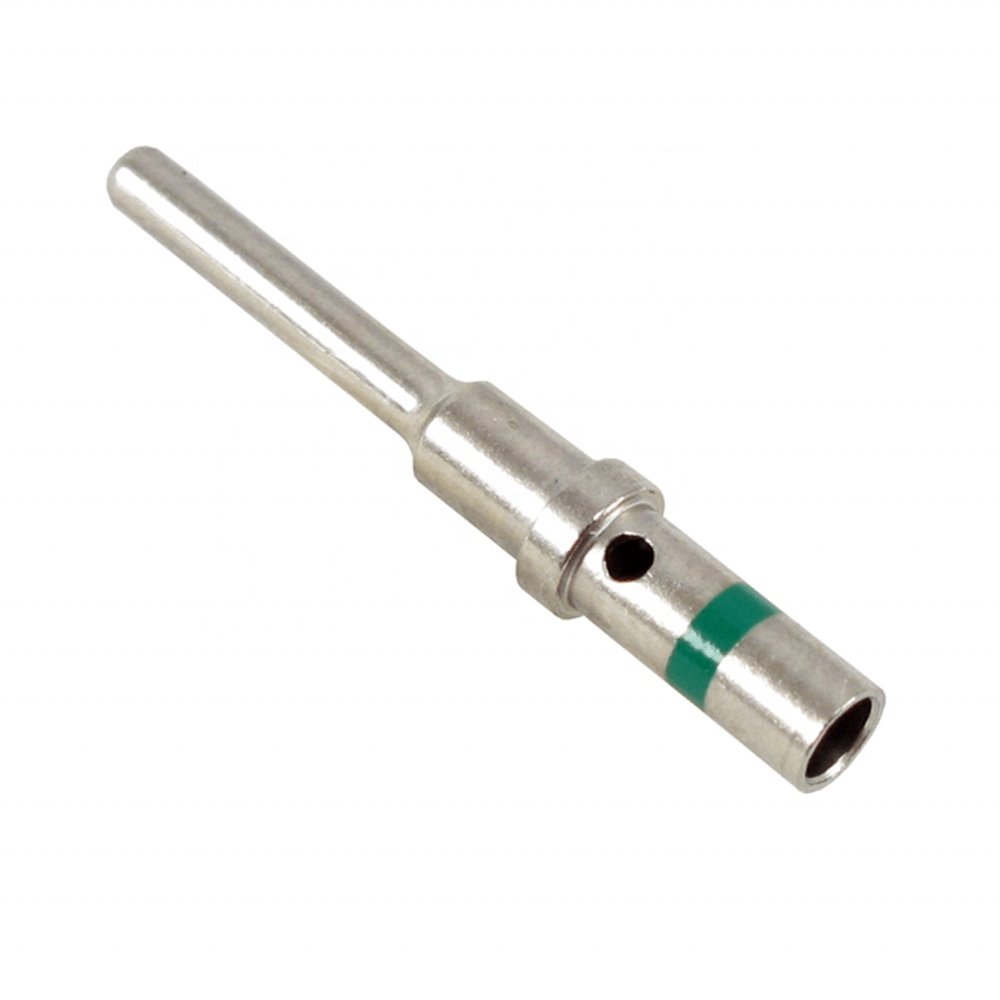 DT Pins Contact Size 16, DT Connector/Terminal Kit, for Deutsch Pins 14-20 AWG Wire Gauge Soild Terminal with Green Ring