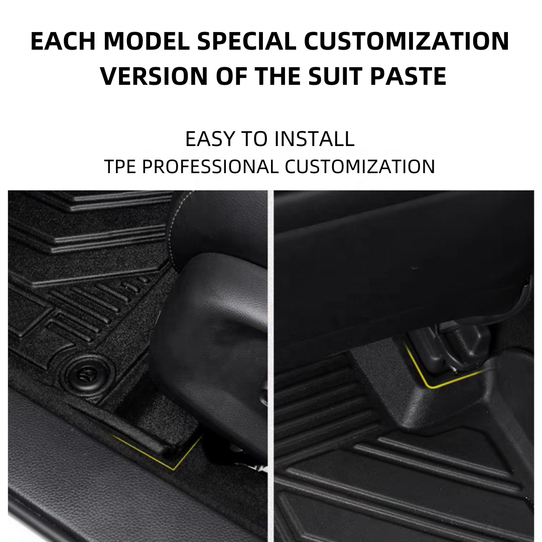 3d 5d TPE Car Floor Mats for NiISSAN X-TRAIL 2014-2019 2021-2022 for X-TRAILl Car Accessories