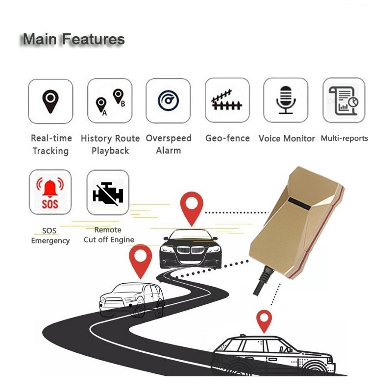 Gbs Eye Small Lovely Tracker GPS Tracker 2G Sim Card Gps Locating Via Web and App All Cars