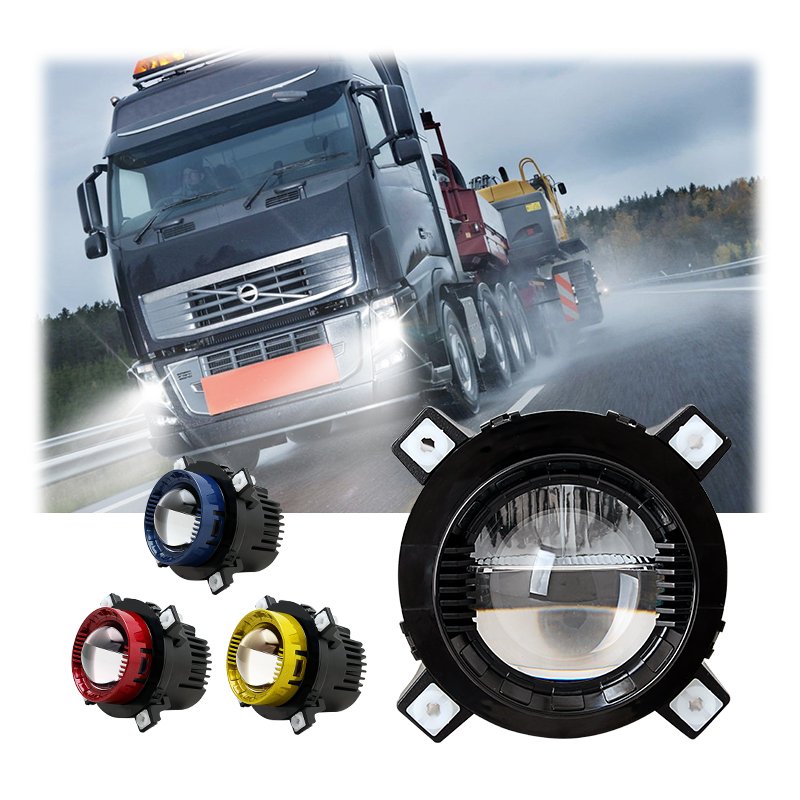 ECE E9 90mm 3.5 Inch LED Sealed Beam Headlight 22W Multifunction High Low Beam With Daytime Running Light