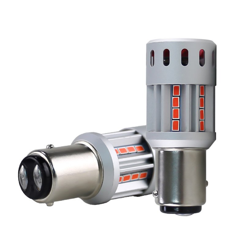 3020*24SM F3 Series Canbus LED Signal Light With Fan 24W Canbus 800LM Red Tail Light/Stop Light 1156 7440 3156 BAU15S