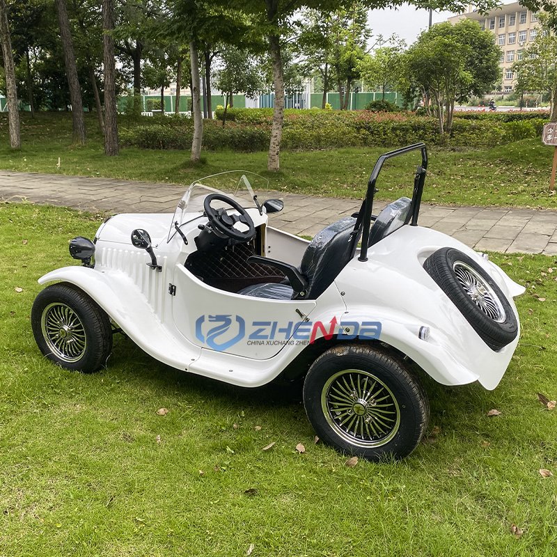 New Cars Luxurious Car Hot Sale Brand Vintage Classic Travel Sightseeing 2 Seats Sightseeing Electric Car