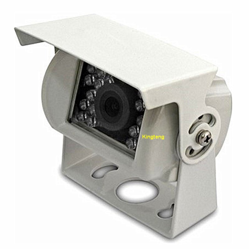 High Quality Universal AHD Bus Heavy Duty Truck IR Night Vision Backup Reverse Rear View Car Camera 18 LED