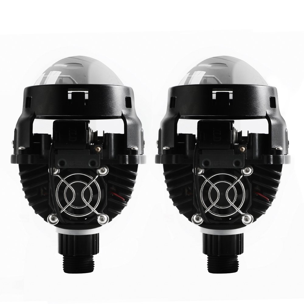 GPNE New 2.5Inch P5MAX BI LED Projector Len 110W 6000K Flat Cutting Car Headlight Motocycler Part Auto Lighting System LED