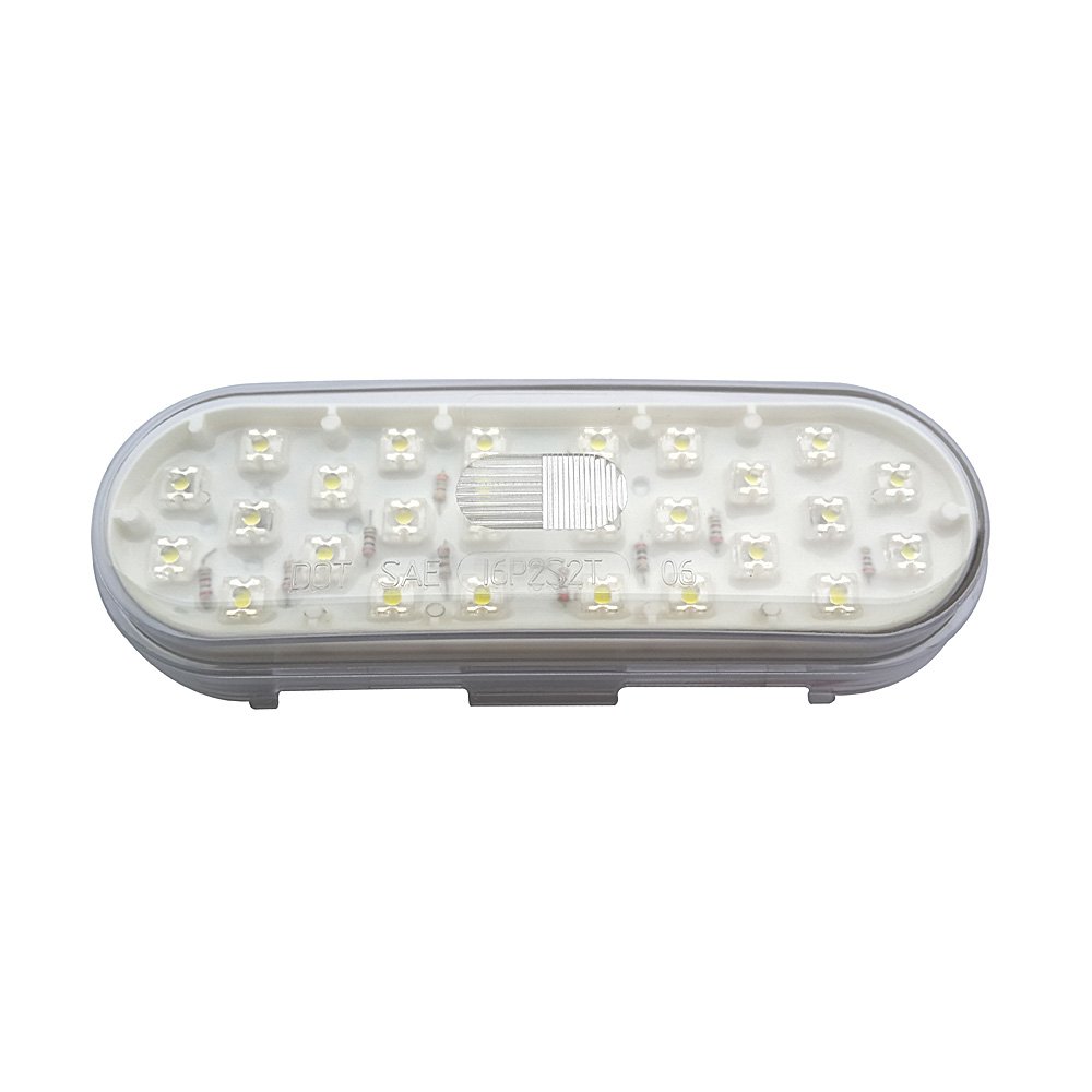 Good Price Oval Truck Work Light Clear Stop Light High-quality Tail Lamp 10-30V IP67 with DOT SAE Certification