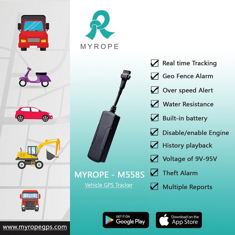 Gps Portable Tracker Waterproof Gps Tracker Device with Software Cut Off Engine for Motorcycle Bus Vehicle Car Tracker