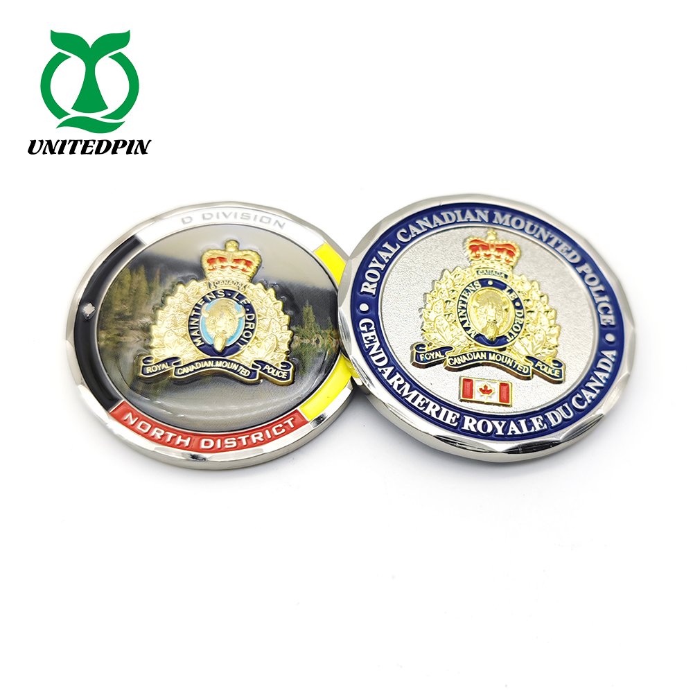Souvenir Coin Flag Maple Shape Canadian Coins Gold Canada Enamel 2d 3d Metal Souvenir Gift Aluminum Europe Folk Art Mascot Few1
