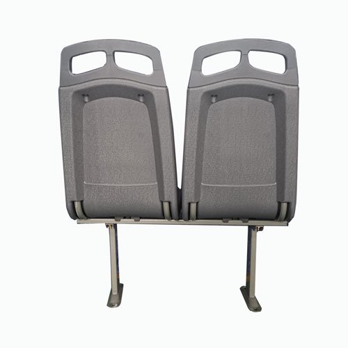 HDPE Blow Molded Plastic Bus Seat for City Urban Bus Double Deck Sightseeing Bus